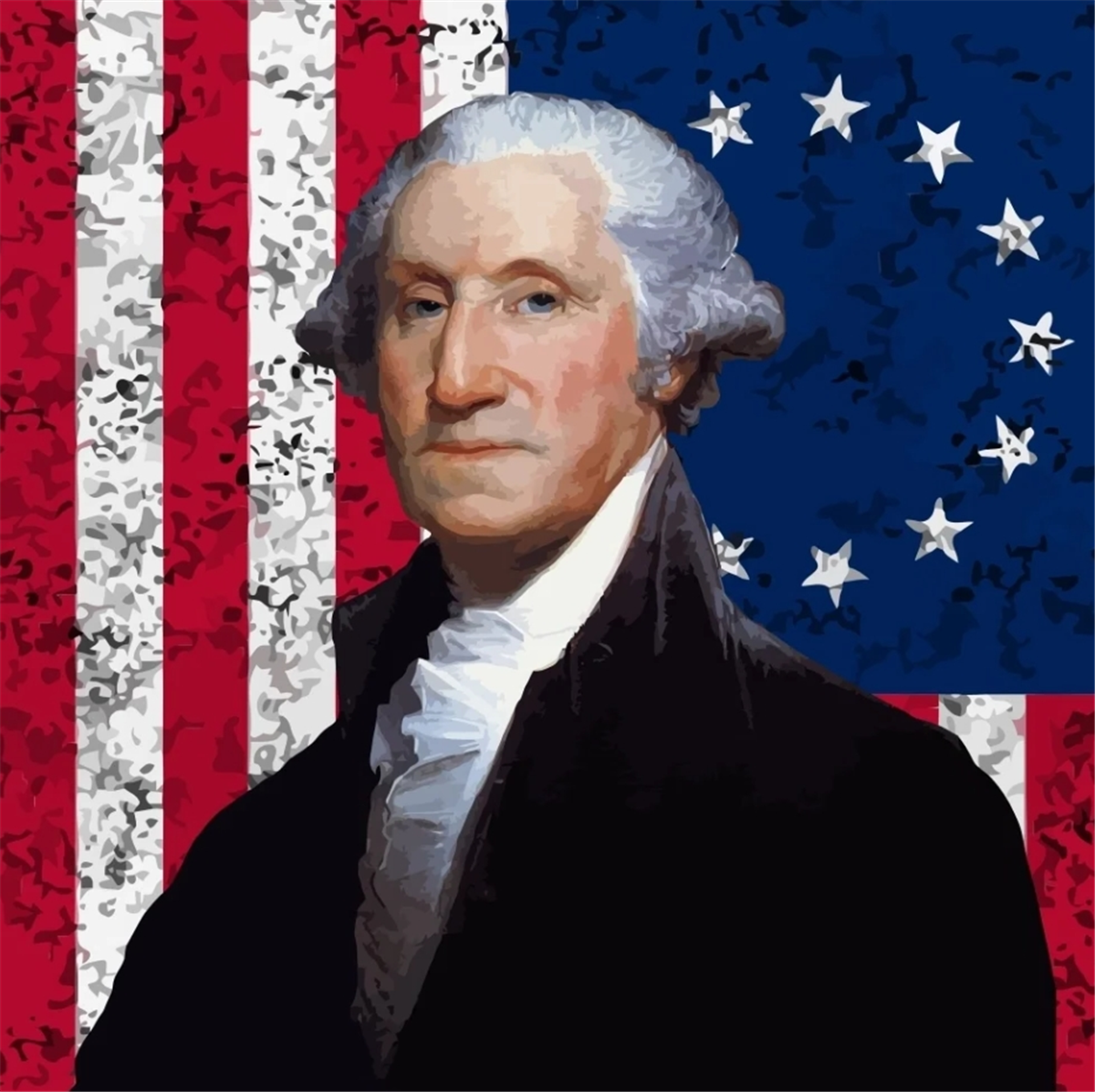 George Washington presta juramento de posse como o primeiro Presidente dos Estados Unidos