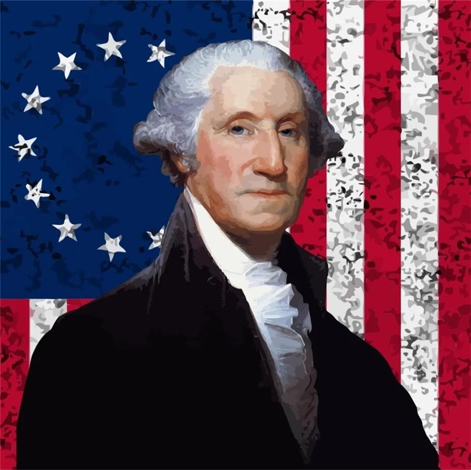 George Washington presta juramento de posse como o primeiro Presidente dos Estados Unidos